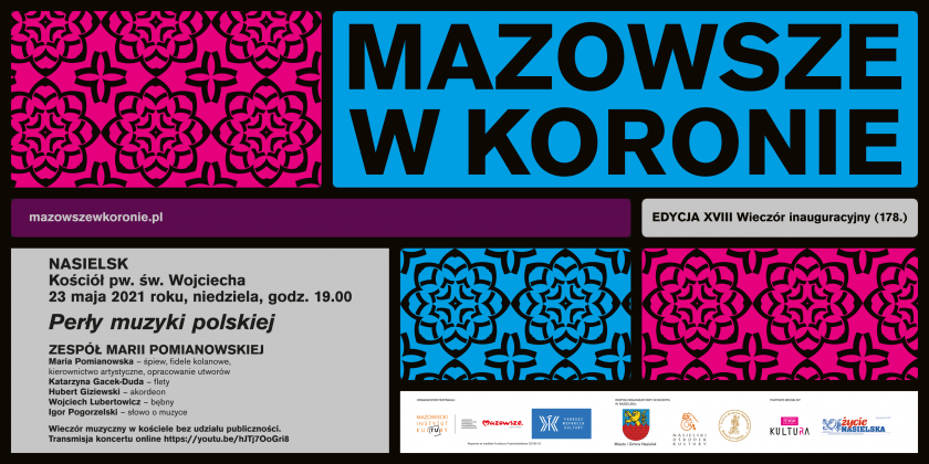 Festiwal Mazowsze w Koronie rusza w trasę