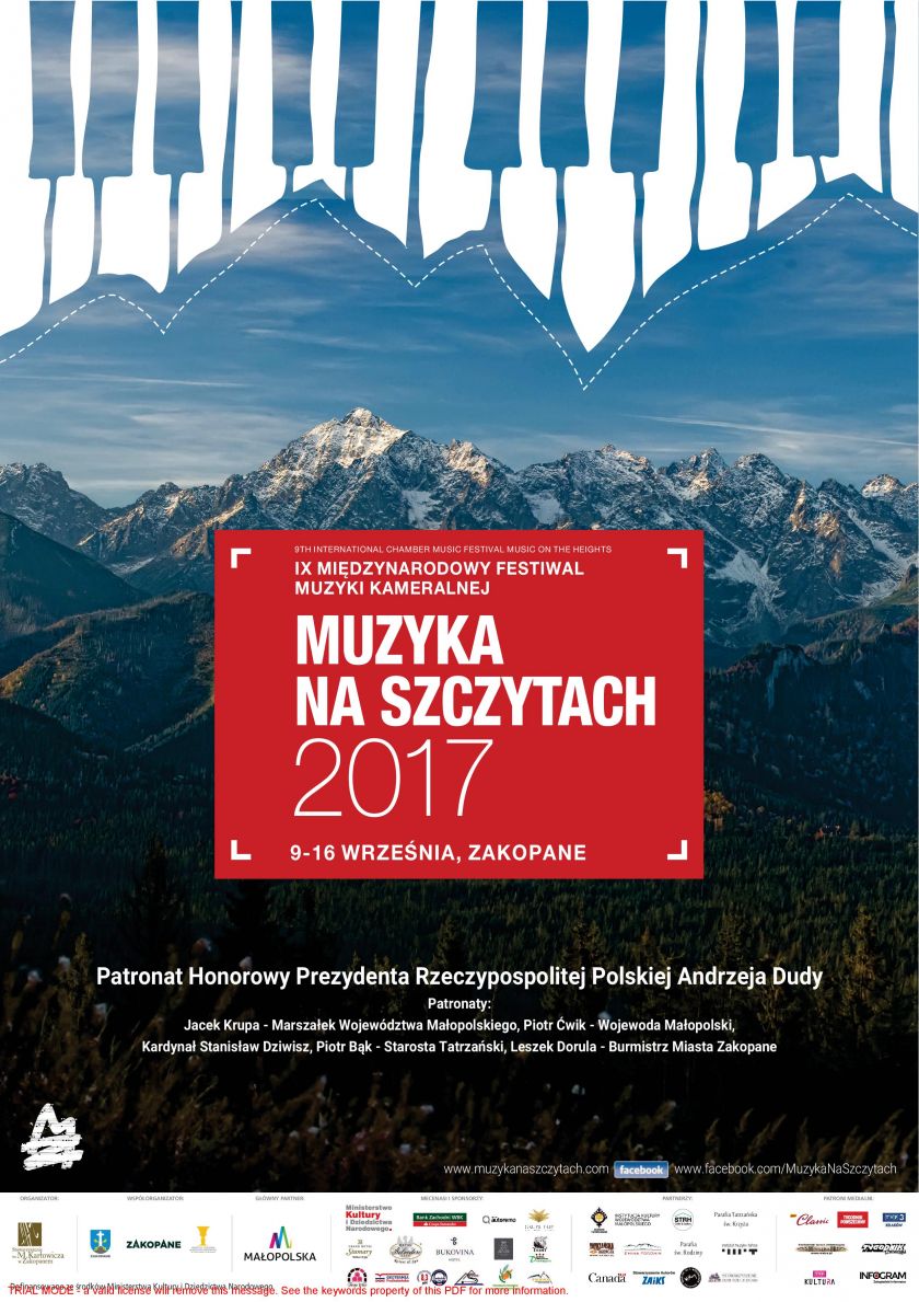 IX Międzynarodowy Festiwal Muzyki Kameralnej „Muzyka na Szczytach”