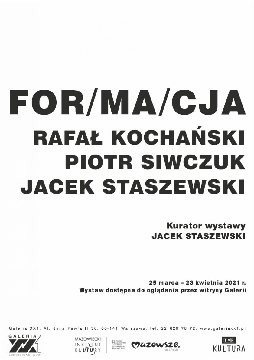 For/ma/cja – cielesność, materialność, emocjonalność w galerii XX1