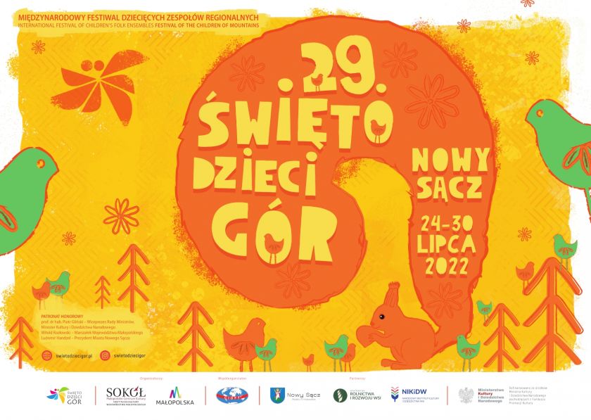 29. Międzynarodowy Festiwal Dziecięcych Zespołów Regionalnych ŚWIĘTO DZIECI GÓR