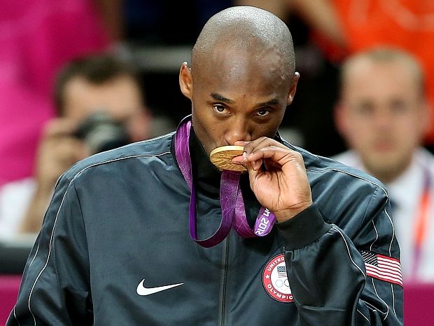 Kobe Bryant obronił z Dream Teamem złoto z Pekinu (fot. Getty Images)