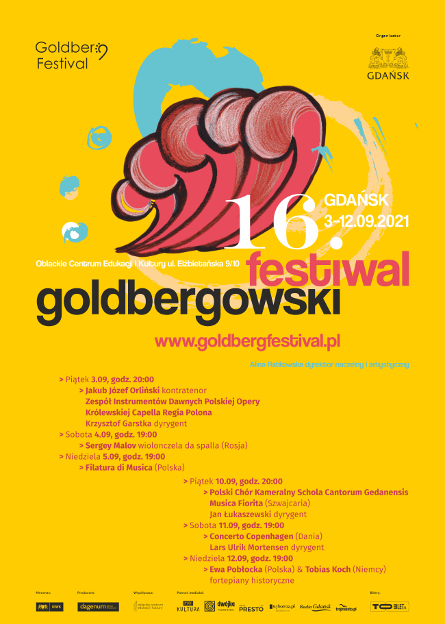 16. Festiwal Goldbergowski 3-12.09.2021