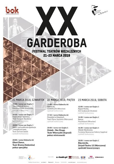 XX edycja Festiwalu Teatrów Niezależnych GARDEROBA