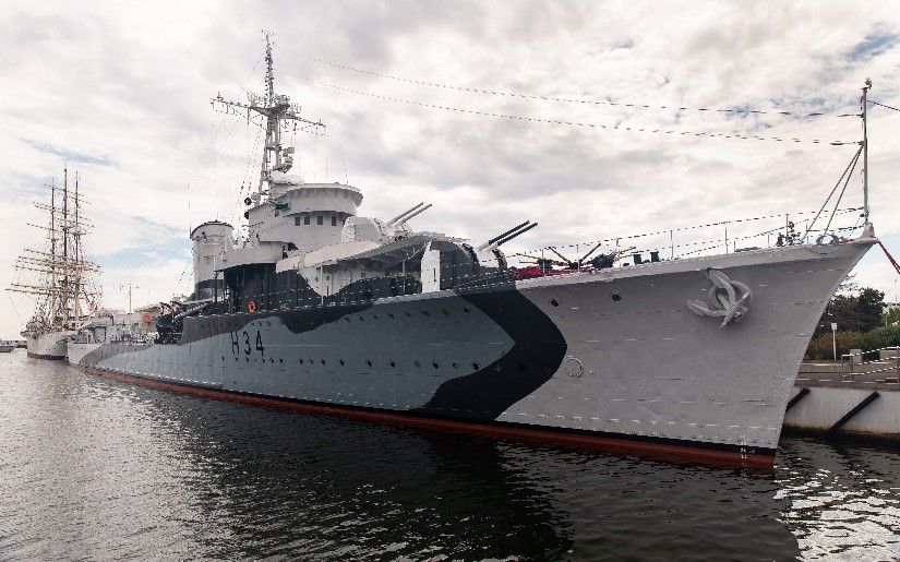 ORP Błyskawica, mat. prasowe