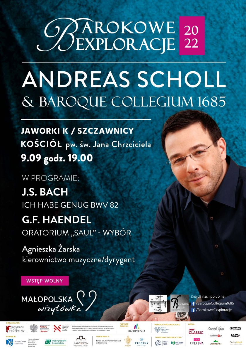 Andreas Scholl & Baroque Collegium 1685 - wyjątkowy finał Barokowych Eksploracji 2022