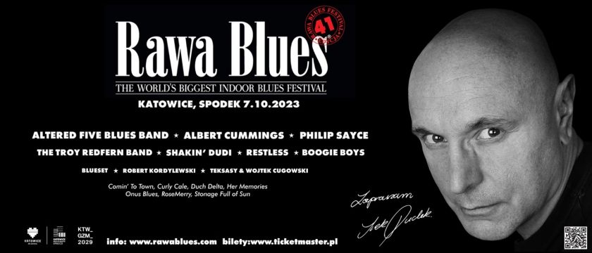 Rawa Blues Festival: Rodzinny festiwal zagości w katowickim Spodku już po raz 41.