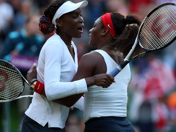 Siostry Williams po raz trzeci zdobyły złote medale w olimpijskim deblu (fot. Getty Images)