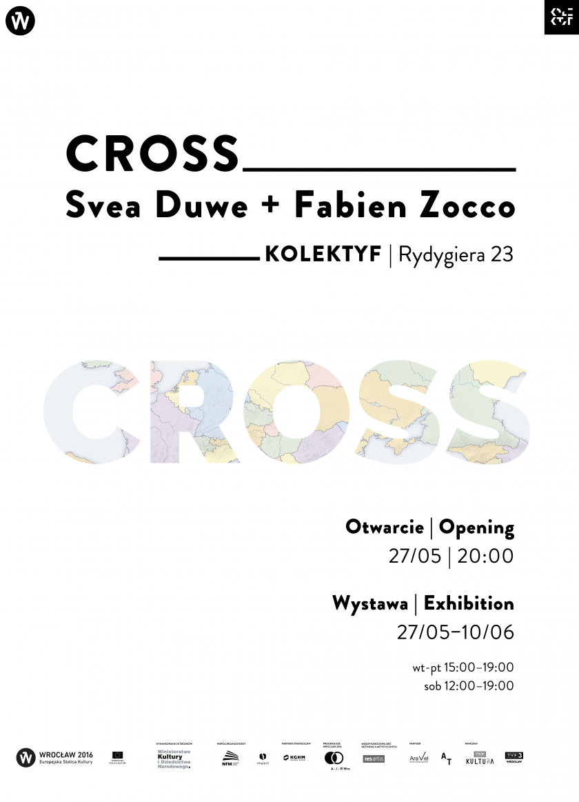 CROSS – wystawa prac Svei Duwe i Fabiena Zocco