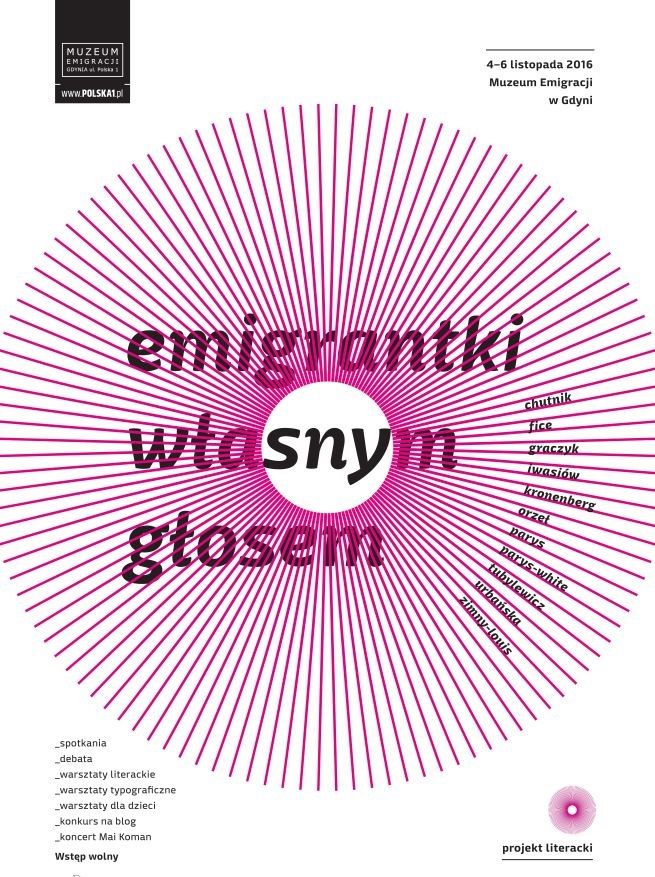 „EMIGRANTKI WŁASNYM GŁOSEM” projekt literacki Muzeum Emigracji w Gdyni