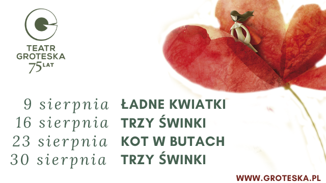 Wakacyjne spektakle i wrześniowe zapowiedzi w Teatrze Groteska!