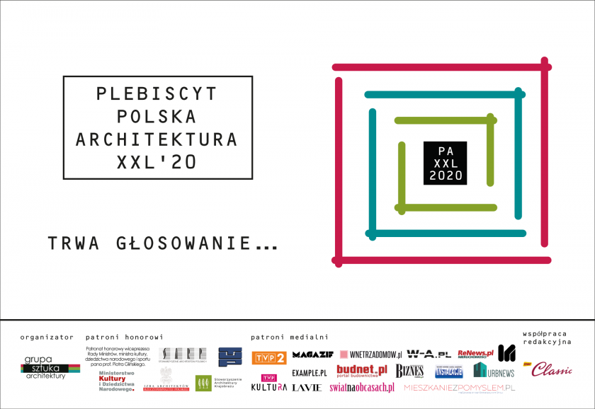 Plebiscyt Polska Architektura XXL 2020/luty - kwiecień 2021