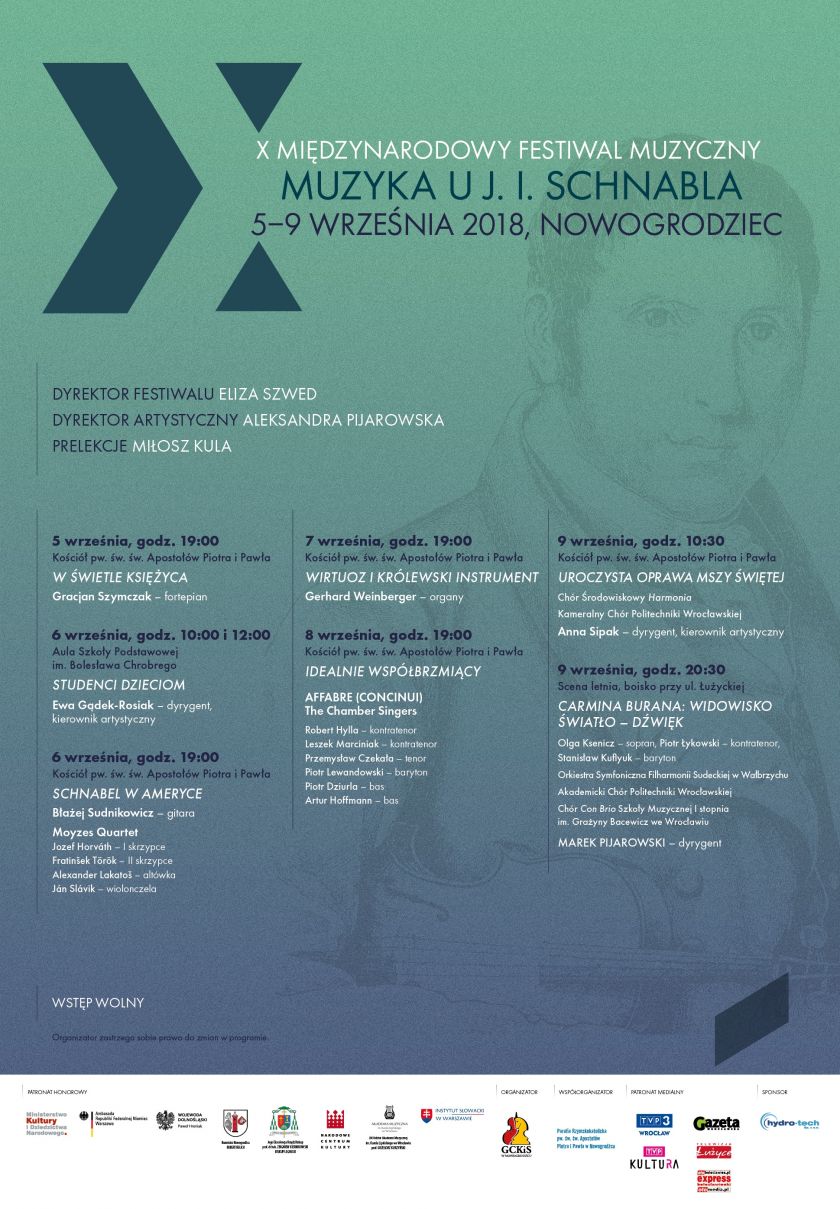 X Międzynarodowy Festiwal Muzyczny „Muzyka u Józefa Ignacego Schnabla”