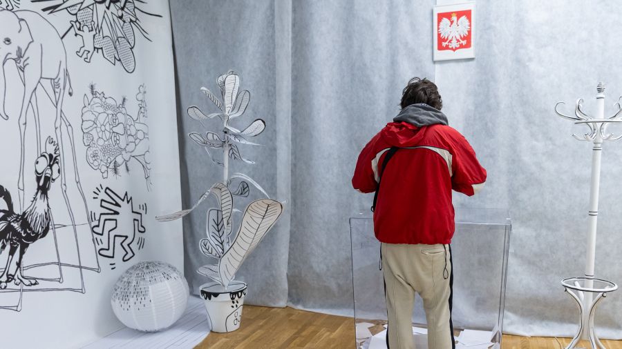Wybory prezydenckie, wyniki, Wielkopolska, Rafał Trzaskowski, Karol Nawrocki (fot. PAP/Paweł Jaskółka)
