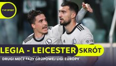 Legia Warszawa – Leicester City, Liga Europy [SKRÓT]