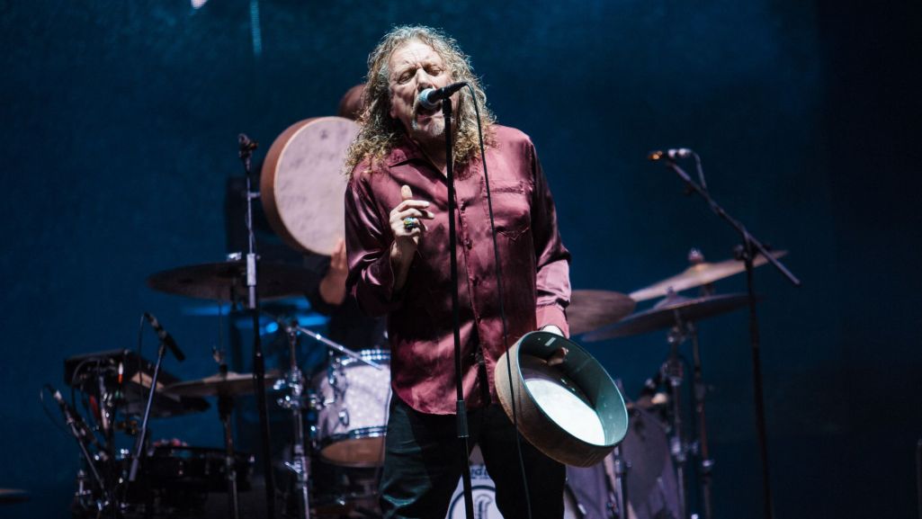 Robert Plant występuje na festiwalu Lollapalooza w Sao Paulo w Brazylii w 2015 r. Fot. Mauricio Santana/Getty Images