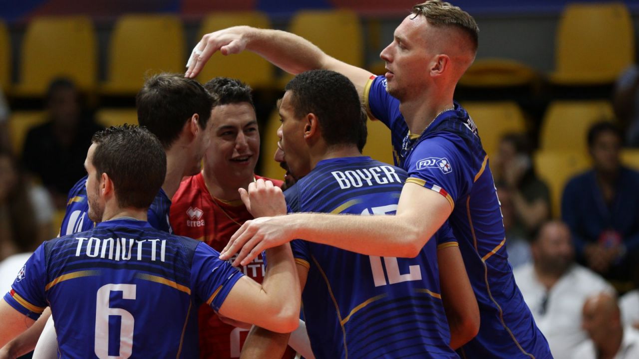 Siatkarze reprezentacji Francji (fot. Getty Images)