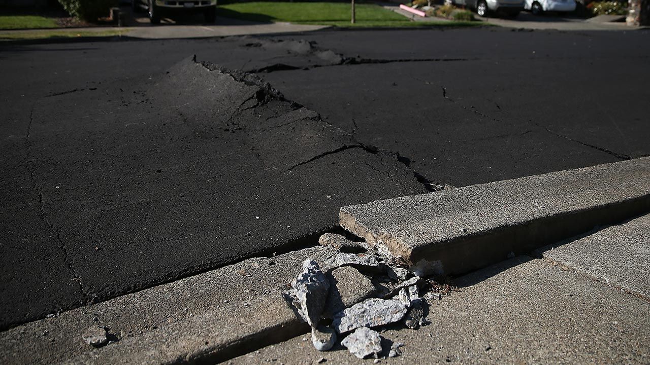 Trzęsienie ziemi w Kalifornii i w Nevadzie (fot. Justin Sullivan/Getty Images, zdjęcie ilustracyjne)