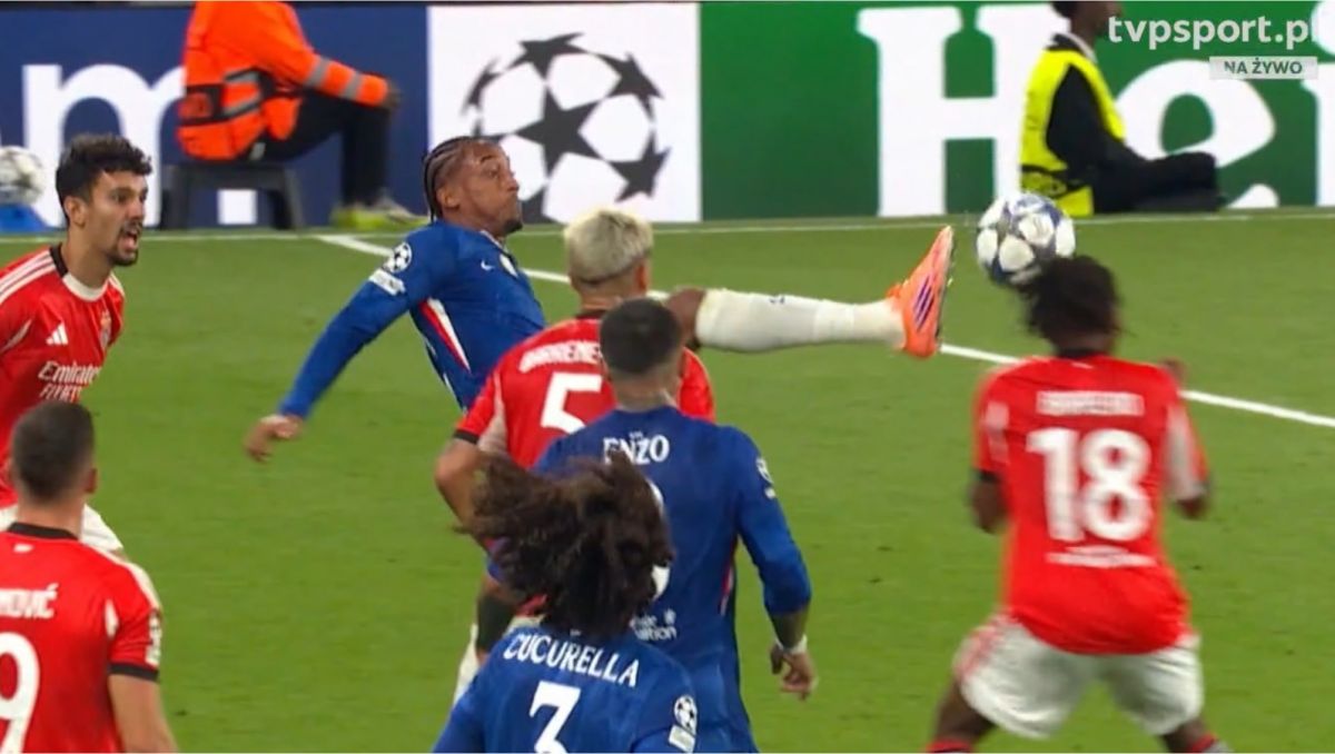 Hit Ligi Mistrzów w TVP: słuszna czerwona kartka w końcówce meczu Chelsea – Benfica | TVP SPORT