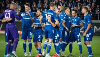 Piłkarze Lecha Poznań (fot. Getty Images)