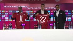 Bayern zaprezentował Marca Rocę i Douglasa Costę (fot. Reuters)