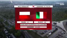 Skrót meczu Polska – Włochy w hokej na lodzie (fot. TVP SPORT)