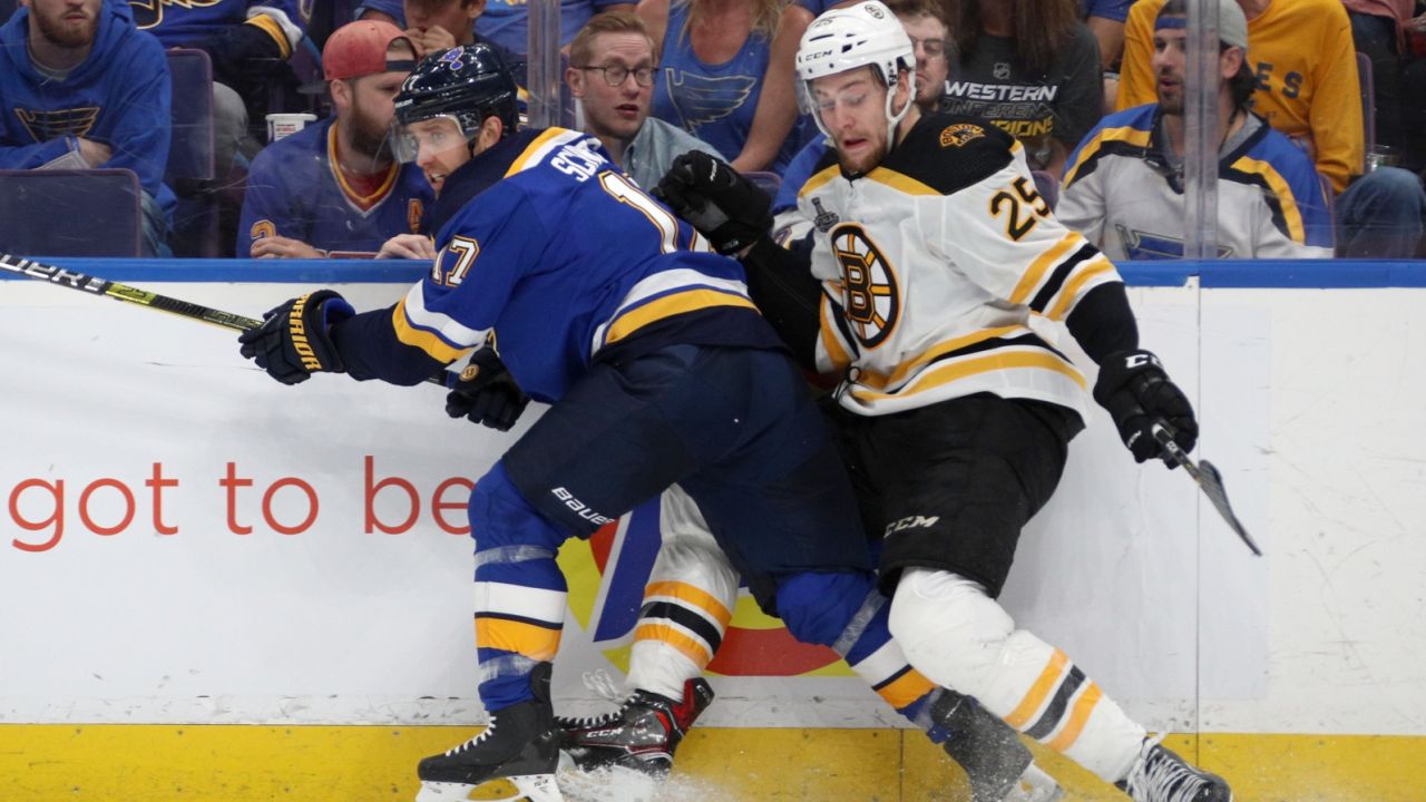 Hokej, NHL, finał Pucharu Stanleya 3 Boston Bruins St.Louis Blues