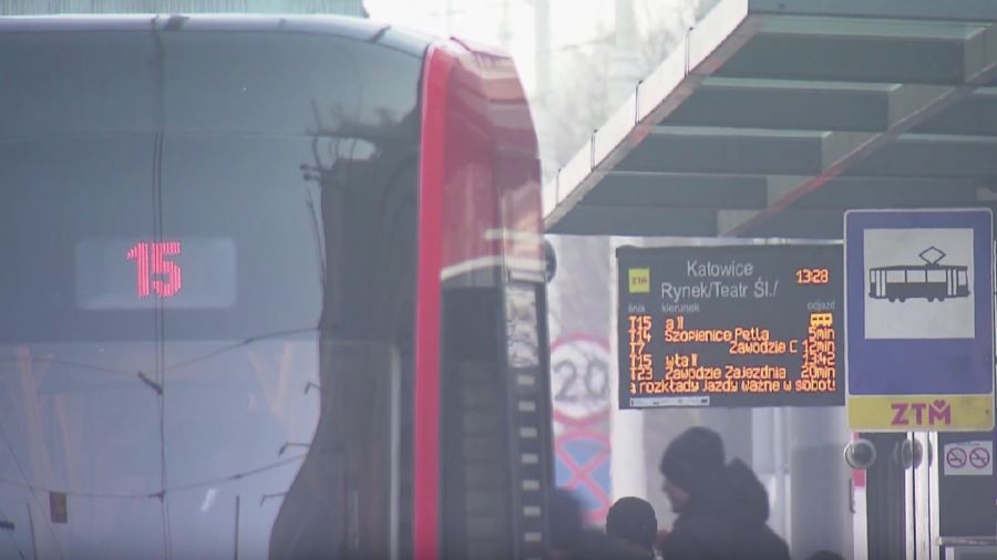 Znaczniki TOTUPOINT ułatwią podróżowanie osobom niewidomym i niedowidzącym. Fot. TVP3 Katowice