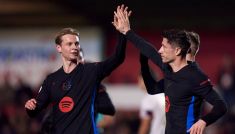UD Barbastro – FC Barcelona 0:2. Robert Lewandowski podwyższa rezultat! (fot. Getty)