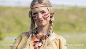 Indianka w kolorze blond!