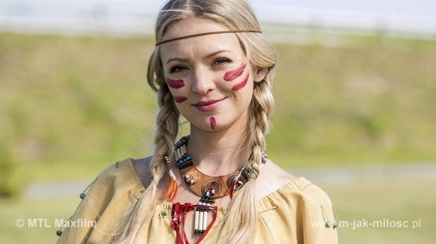 Indianka w kolorze blond!
