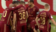 2. liga: Olimpia Grudziądz – Chojniczanka Chojnice (fot. TVP)