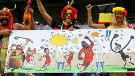 Kibice reprezentacji Belgii (fot. Getty) Kibice reprezentacji Belgii (fot. Getty)