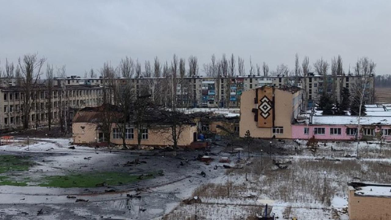Ukraine.  Russian bombing of Avdiivka in the Donetsk region;  One person was injured, the school was destroyed