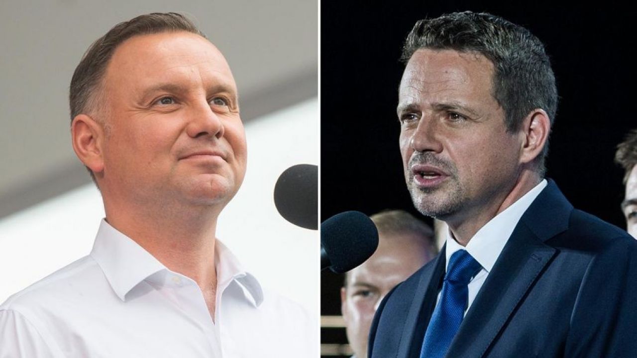 Wybory prezydenckie 2020. Andrzej Duda i Rafał Trzaskowski (fot. Mateusz Slodkowski/ Getty Images; Attila Husejnow/ Getty Images)) Wybory prezydenckie 2020. Andrzej Duda i Rafał Trzaskowski (fot. Mateusz Slodkowski/ Getty Images; Attila Husejnow/ Getty Images))
