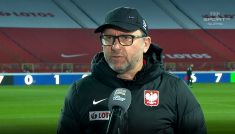 Trener Jerzy Brzęczek (fot. TVP)
