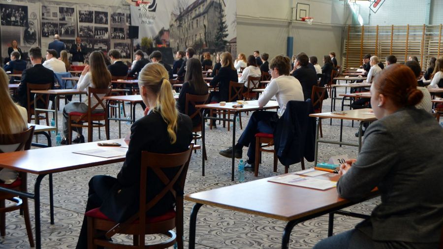 Matura 2025, matematyka, język polski przecieki, arkusz maturalny (fot. LO nr 1 im. T. Kościuszki w Jarocinie)