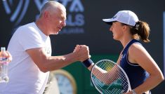Tomasz Świątek, Iga Świątek (fot. Getty)