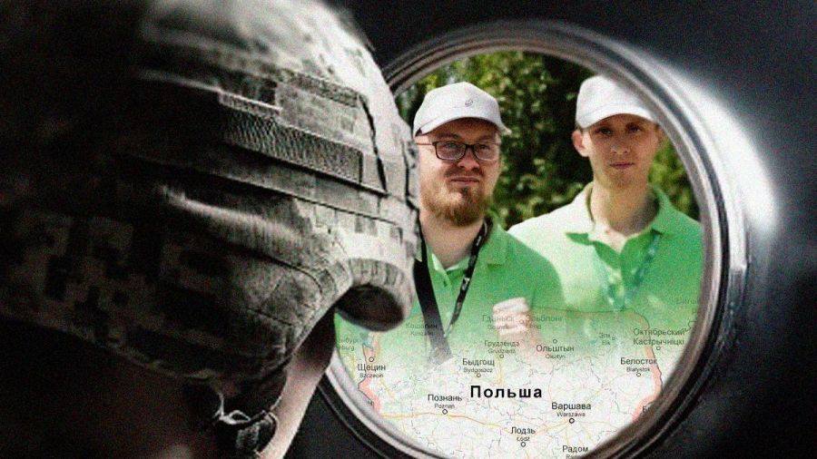 Агенты Дзмітрый Пратасевіч і Максім Кандратовіч. Фота: БРЦ, калаж створаны з выкарыстаннем ШІ