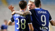 El. LE: Lech zagra w 4. rundzie. Wygrana z Apollonem (fot. PAP/EPA)