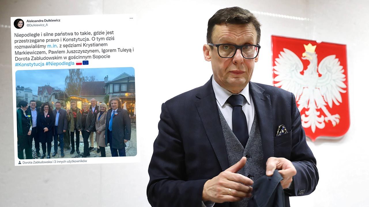 Marek Ast o spotkaniach sędziów z politykami opozycji (fot. PAP/Leszek Szymański)