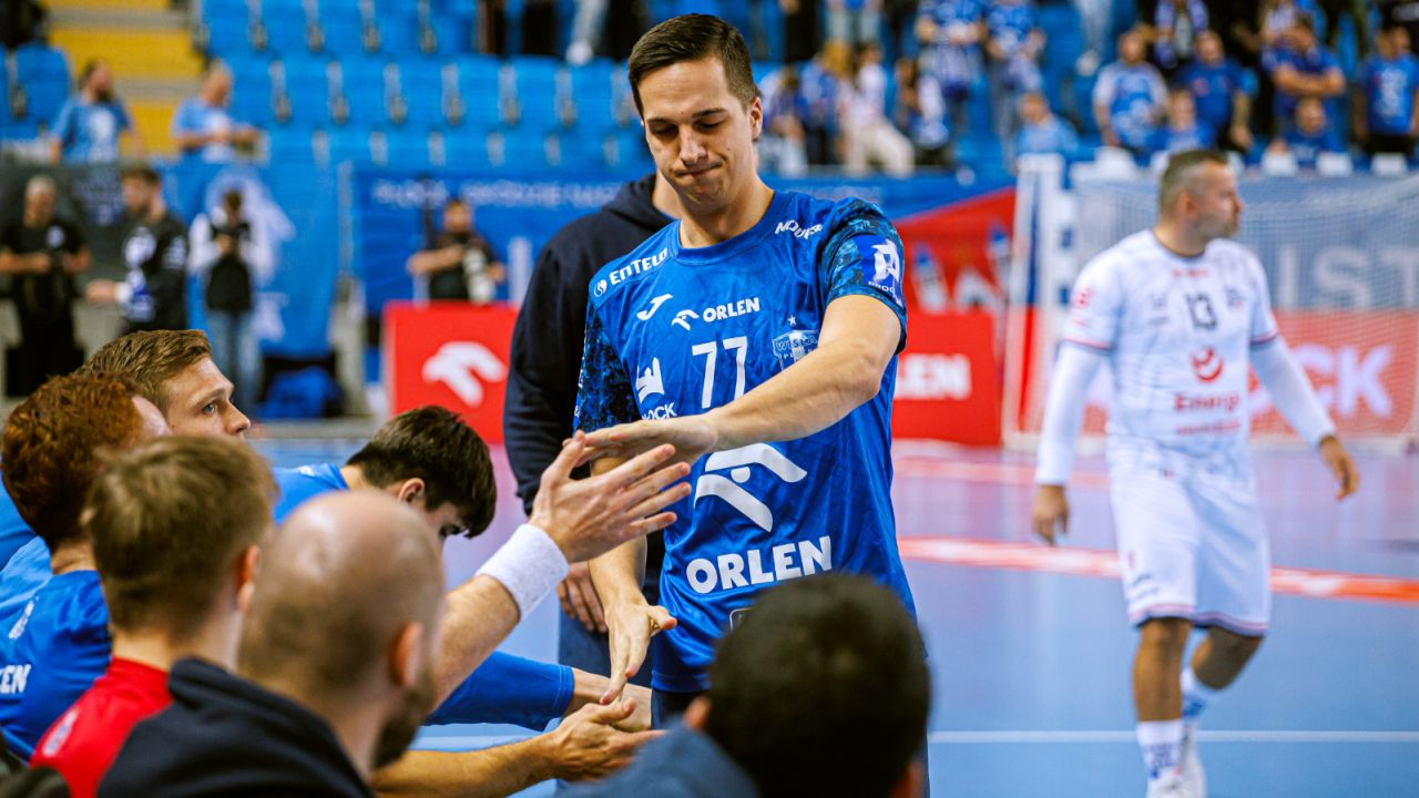 Tim Cokan w barwach Orlen Wisły Płock (fot. Orlen Superliga)