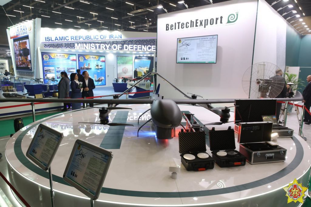 XII Міжнародная выстава ўзбраення і вайсковай тэхнікі «Мілекс-2025». Менск, Беларусь. 21 траўня 2025 года. Фота: Министерство обороны Республики Беларусь / Telegram