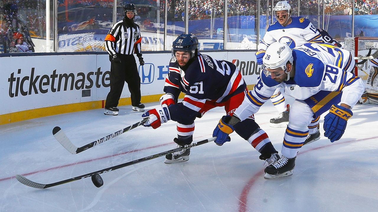rangers vs sabres winter classic