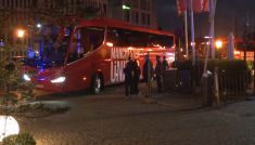 Piłkarze Manchesteru United dotarli do Gdańska (fot. SNTV)