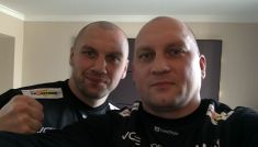 Krzysztof Głowacki wraz z bratem Jackiem (fot. archiwum prywatne)