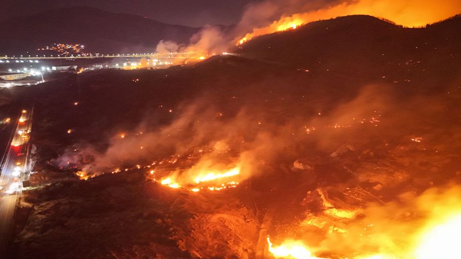 Ogromne pożary w Turcji (fot. Berkan Cetin/Anadolu via Getty Images)