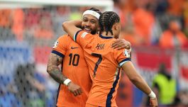 Memphis Depay z lewej (fot. Getty)