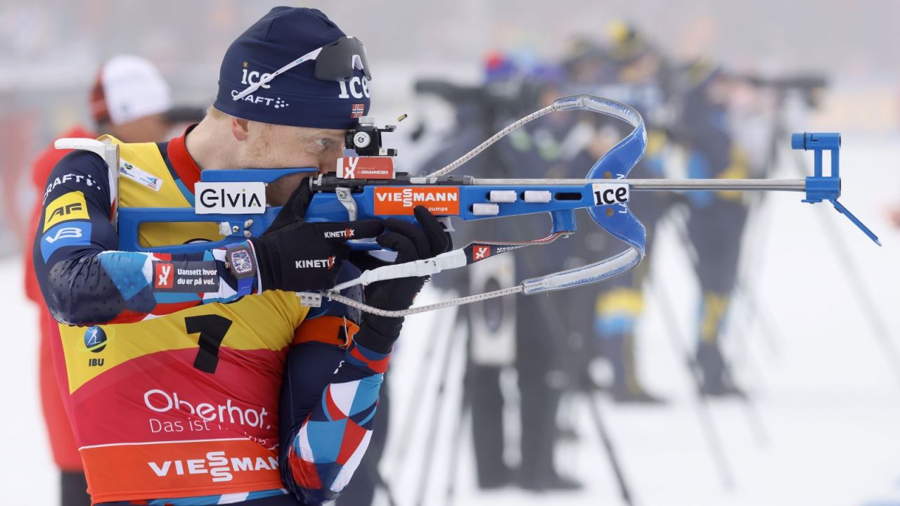 Biathlon, MŚ 2023 Oberhof bieg masowy mężczyzn