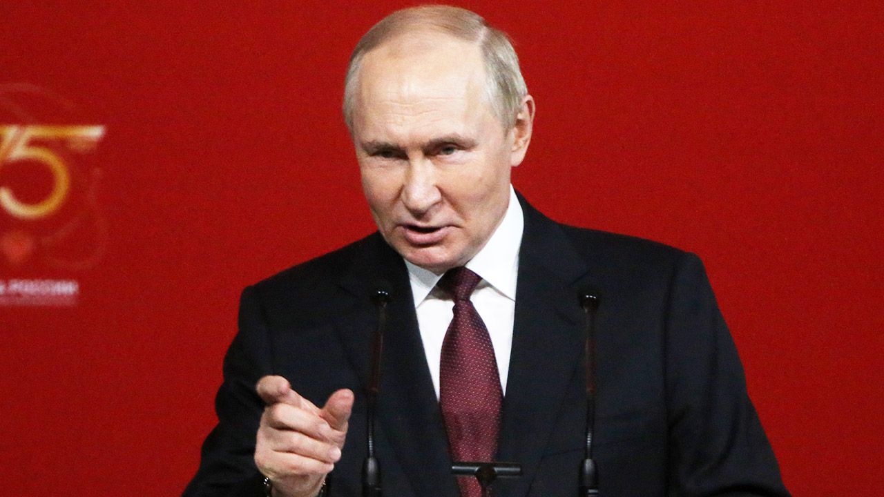 Rosyjski dyktator Władimir Putin (fot. Contributor/Getty Images)
