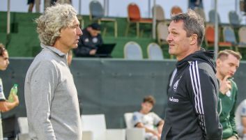 Dariusz Mioduski oraz Jacek Zieliński, prezes i właściciel Legii Warszawa oraz dyrektor sportowy (fot: 400mm.pl) Marek Śledź szefem akademii Legii? Pracował w Lechu, Radomiaku i Rakowie. Jacek Zieliński zdecyduje